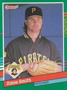 Zane Smith - Donruss 91 MLB Baseball Card